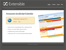 Tablet Screenshot of ext.ensible.com